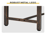 Bronze 141 x 35.5 x 40 cm 2-Seater Curved Iron Bench 47711682