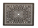 81*81*104cm Round Courtyard Cast Aluminum Table Bronze 84213429