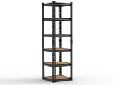 6-layer adjustable shelf spacing, gourd-shaped perforation, rubber mallet with gloves, display rack, 36931994