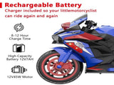 12V Electric Motorcycles for Kids, Motorcycle Ride on Toy with Remote Control for 3-6 Years Old 74029345