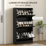 ZUN Shoe Storage Cabinet 09853491