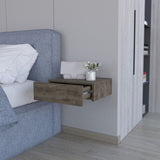 Vienna Floating Nightstand, Sleek Wall-Mounted Design with Spacious Drawer Storage B128P176111