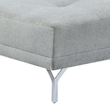 Quenti Gray Melange Velvet Sofa Bed W/Pillow B2726P255333
