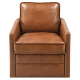 Brown Swivel Accent Chair B062P209162