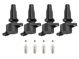 Pack of 4 Ignition Coil Spark Plugs fit for Lincoln MKZ Mercury Mariner Ford UF621 94852479