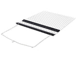 ATV Drag Harrow 4'x5', Chain Harrow for Landscape Leveling or Sod Prepping, Durable UTV Tractor 26560398