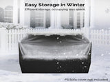 2pcs armless sofa 2pcs footstool 1pcs double sofa 1pcs coffee table with storage black rattan 86733978