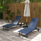 ZUN Folding Lounge Chairs / beach chair （Prohibited by WalMart） 28735276