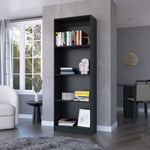 ZUN Sutton Bookcase with Tier Storage Shelves B128P176160