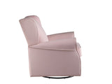 Tamaki Pink Fabric Glider Chair with Swivel B2726P242562
