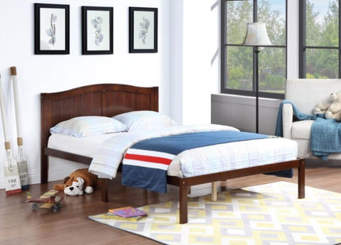 ZUN Full Bed Frame, Wood Platform Bed with Headboard, Bed Frame with Wood Slat Support for Kids, Easy W1998121951