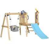 Wooden Swing Set Toddler Slide 31100419