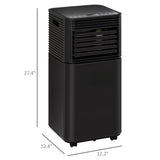 Portable Air Conditioner, Built-in Dehumidifier, Cooling Fan, Sleep, Remote & 24H Timer Auto Off 95820108