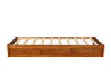 Orisfur. Twin Size Platform Storage Bed with 3 Drawers WF193634AAL