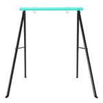 ZUN Porch Swing Frame, Heavy Duty Swing Stand, A-Frame Swing Stand Frame for Backyard Yoga Hammock 95355961