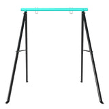 ZUN Porch Swing Frame, Heavy Duty Swing Stand, A-Frame Swing Stand Frame for Backyard Yoga Hammock 95355961