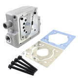 Air Brake Compressor Cylinder Head with gasket and bolts For Cummins 9111539202 92012104