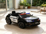 Black 12V Kids Electric Car Full Functions, Remote Control, Siren, Light, Music, Spring 71434748