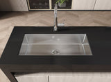 Stainless Steel Kitchen Sink, 30x19 Drop In Single Bowl, Undermount Handmade Sink in Brushed 99693634