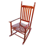 wooden porch rocker chair Brown W49528619