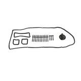 Aluminum Valve Cover with Gasket for Lincoln MKZ, Ford Escape, Mercury 9E5Z6582G 9E5Z6582E 9E5Z6582B 35249016