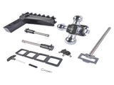 Black Adjustable Trailer Hitch Fits 2.0-Inch Receiver 8" Drop Hitch 08381165