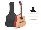 GT502 41-Inch Notch Spruce Panel Matte Edging Folk Guitar Bag Shield Wrench 26568948