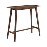 Walnut Rectangular Bar Table B062P145651