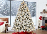 7.5ft Flocked Christmas Tree 66544796