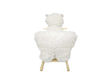 Kids Ride-On Rocking Horse Toy with Lullaby Song,Alpaca Rocking Toy with Hand Puppets and Safety 21598762