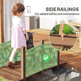 4.7ft Garden Bridge Arc Wood Footbridge Decorative Pond Bridge 10742969