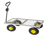 3-in-1 Oversized Steel Garden , 880lbs Pullable Mesh Metal Garden, All-Terrain Utility 58365915