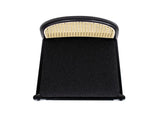 Panama 30.5" Curved Back Cane Rattan Bar Stool, Set of 2, Ebony Black Boucle B2719P238386