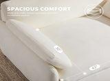 49*42.5" Oversized Chenille Single Sofa Wide and Deep Seat Accent N723P532225A