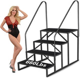 Swimming Pool Ladder above Ground, RV Steps with Handrail, Heavy Duty Pool Step Hot Tub Steps, 660 98939982