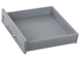 K&K 50.7" Island with Storage Tilt Trash Can Cabinet and Pull Out Cabinet Organizer, Rolling N707P299008G