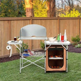 Foldable Camping Kitchen with Windscreen Bag 25195314