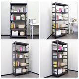 ZUN Adjustable Heavy Duty Metal Shelving - 5-Tier Storage Shelves, 2000LBS Load, Kitchen, Garage, Pantry 44333229