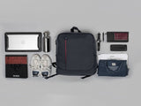 Luggage 2-piece backpack set black 42369135