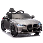 ZUN BMW M4 12v Kids ride on Painting toy car 2.4G W/Parents Remote Control,Three speed adjustable,Power W1396P183802