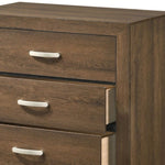 ZUN Oak 5-Drawer Chest B062P209042