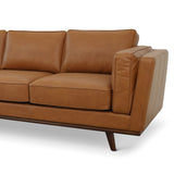 Chase Mid Century Modern Genuine Leather Sofa B183P301067