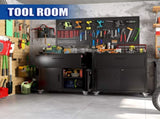 2 Door 1 Drawer Tools for Garage, Lockable Garage Storage, Locking Metal Storage 21105291