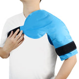 Relieve Shoulder Pain with Hot Cold Ice Pack Wrap - Reusable Compression Brace for Sports Injuries, 09766751