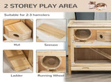 Wooden Hamster Cage 43224593