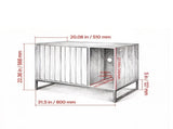 Wooden Cat Box Cabinet 46420518