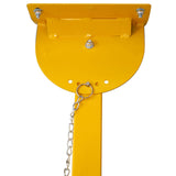 Snow Shovel with Wheels, Snow Pusher, Cushioned Adjustable Angle Handle Snow Removal Tool, 29" 41813238