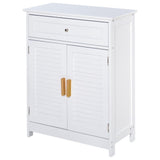 ZUN Bathroom Storage Cabinet White （Prohibited by WalMart） 02001708