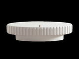 Fluted Storage Table with Lift-Off Lid, Sleek Texture, Perfect for Modern Living W3081P389043