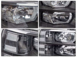 Headlights For 2007-2013 Chevy Silverado 1500 2500HD 3500HD Clear Projector 93903062